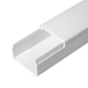 Кабель-канал 40х25 L2000 с двойн. замком бел. Промрукав PR.0540251 Кабель-канал 40х25 L2000 с двойн. замком бел. Промрукав PR.0540251