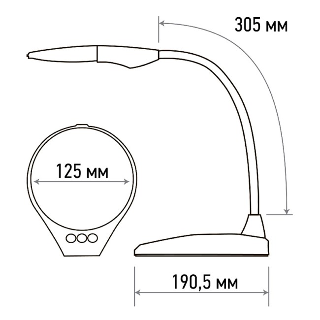 Лупа настольная 3D с подсветкой 3LED, сенсорная регулировка яркости, EXPERT, ø125мм, белая REXANT Лупа настольная 3D с подсветкой 3LED, сенсорная регулировка яркости, EXPERT, ø125мм, белая REXANT