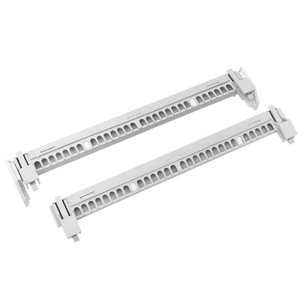 Держатель двойной для установки шин N/PE (без шин) EKF nv-bh-2 Держатель двойной для установки шин N/PE (без шин) EKF nv-bh-2