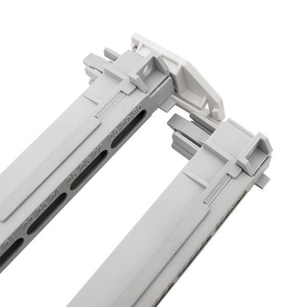 Держатель двойной для установки шин N/PE (без шин) EKF nv-bh-2 Держатель двойной для установки шин N/PE (без шин) EKF nv-bh-2