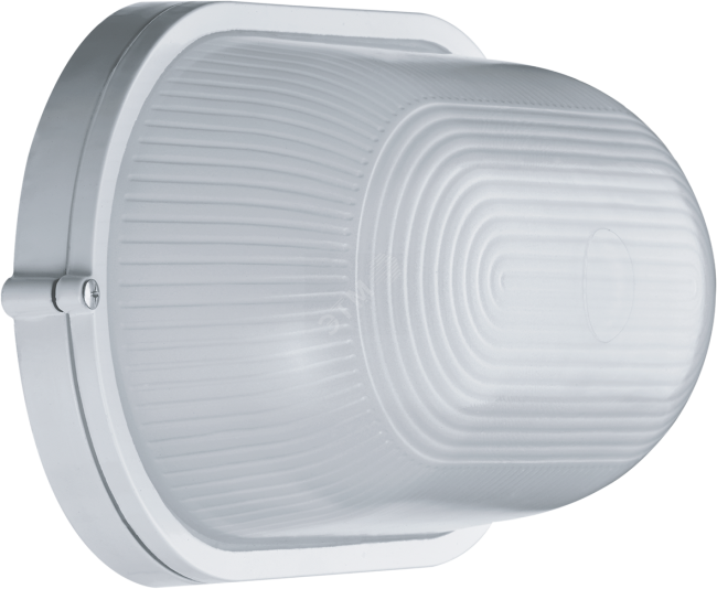 Светильник НПП-100w термостойкий овальный без решетки IP54 белый