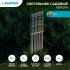Гирлянда садовая грунтовая (каскад) Аврора 5м, RGB, с аккумулятором и выносной солнечной панелью LAMPER 