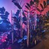 Гирлянда садовая грунтовая (каскад) Аврора 5м, RGB, с аккумулятором и выносной солнечной панелью LAMPER 