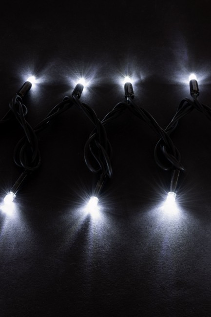 Гирлянда светодиодная СГУ100Б10, 10м, мерц-е, 6500К, каучук чер., посл. подкл, IP65, 250 В, TDM Гирлянда светодиодная СГУ100Б10, 10м, мерц-е, 6500К, каучук чер., посл. подкл, IP65, 250 В, TDM