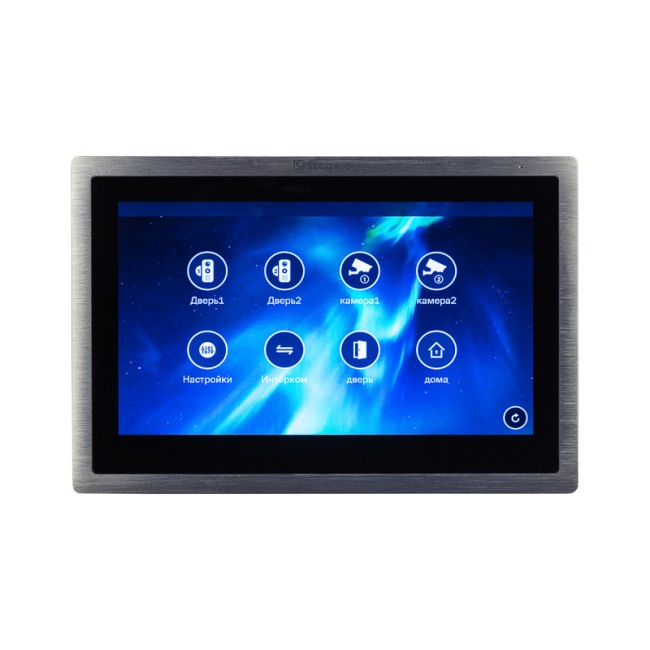 Цветной монитор видеодомофона 10,1" формата AHD(1080P), с сенсорным экраном, детектором движения, функцией фото- и видеозаписи (модель AC-440) Цветной монитор видеодомофона 10,1" формата AHD(1080P), с сенсорным экраном, детектором движения, функцией фото- и видеозаписи (модель AC-440)