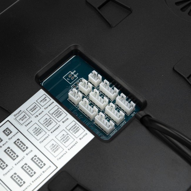 Цветной монитор видеодомофона 10,1" формата AHD(1080P), с сенсорным экраном, детектором движения, функцией фото- и видеозаписи (модель AC-440) Цветной монитор видеодомофона 10,1" формата AHD(1080P), с сенсорным экраном, детектором движения, функцией фото- и видеозаписи (модель AC-440)