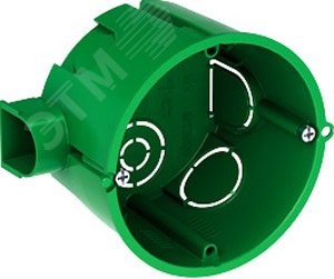 Коробка установочная 65х45мм для сплошных стен Коробка установочная 65х45мм для сплошных стен