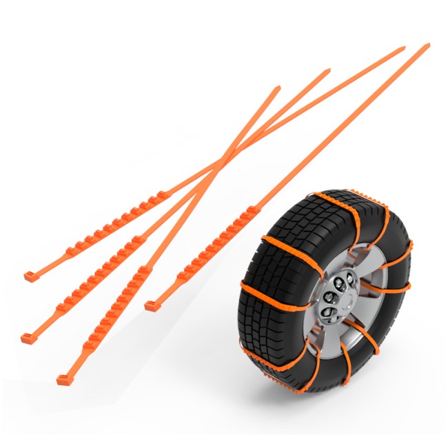 Хомут противоскольжения 900x9мм, оранжевый REXANT Хомут противоскольжения 900x9мм, оранжевый REXANT