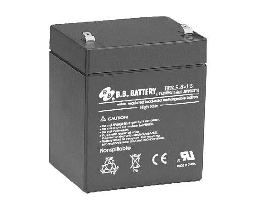 Аккумулятор 12В 5.5А.ч HR 5.8-12 B.B. Battery Аккумулятор 12В 5.5А.ч HR 5.8-12 B.B. Battery