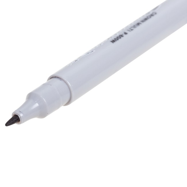 Маркер перманентный двухсторонний Multi Marker Twin 2мм/1мм, черный, пулевидный Crown Маркер перманентный двухсторонний Multi Marker Twin 2мм/1мм, черный, пулевидный Crown