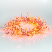 Гирлянда Мишура LED 6 м прозрачный ПВХ, 576 диодов, цвет красный Гирлянда Мишура LED 6 м прозрачный ПВХ, 576 диодов, цвет красный