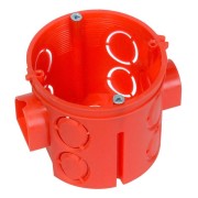 Коробка установочная СП углубленная 80-0510С безгалогенная (HF) 68х62 с саморезами Промрукав 80-0510С Коробка установочная СП углубленная 80-0510С безгалогенная (HF) 68х62 с саморезами Промрукав 80-0510С