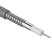 Кабель коаксиальный SAT 703 ZH, Cu/Al/CuSn, 75%, 75Ом, 100м, INDOOR, серый CAVEL  Кабель коаксиальный SAT 703 ZH, Cu/Al/CuSn, 75%, 75Ом, 100м, INDOOR, серый CAVEL