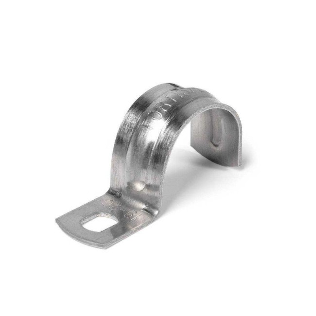 Скоба крепежная однолапковая СМО d19-20мм метал. оцинк. (уп.100шт) Fortisflex 49120 Скоба крепежная однолапковая СМО d19-20мм метал. оцинк. (уп.100шт) Fortisflex 49120