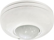 Датчик движения ИК потолочный 1200w 360 гр. 6м IP20 белый Датчик движения ИК потолочный 1200w 360 гр. 6м IP20 белый