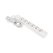 Удлинитель PREMIUM 6 гнезд, 3м, 3х1,5мм², с/з, белый REXANT Удлинитель PREMIUM 6 гнезд, 3м, 3х1,5мм², с/з, белый REXANT