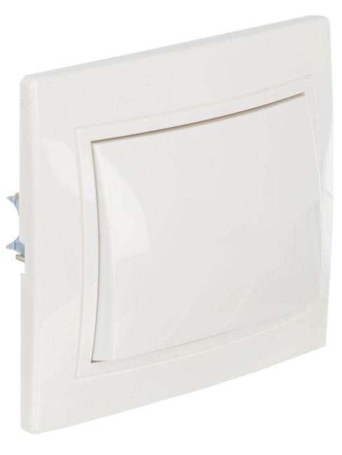 Выключатель 1-кл. СП Кварта 10А IP20 ВС10-1-0-КБ бел. GENERICA EVK10-K01-10-DM