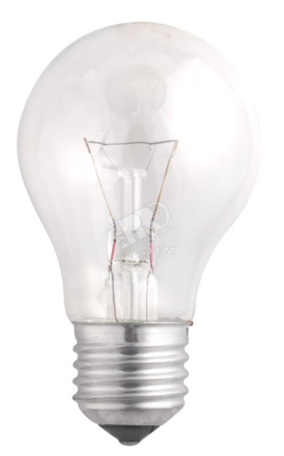 Лампа накаливания A55 240V 40W E27 clear