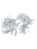Гирлянда светодиодная "Бахрома" 2х1м, 152LED, 3000К, бел. шнур, посл. подкл, IP65, 250 В, TDM