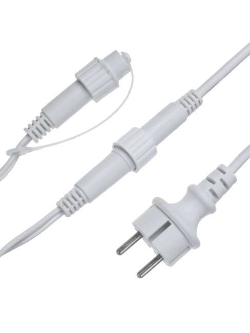 Гирлянда светодиодная "Бахрома" 2х1м, 152LED, 3000К, бел. шнур, посл. подкл, IP65, 250 В, TDM Гирлянда светодиодная "Бахрома" 2х1м, 152LED, 3000К, бел. шнур, посл. подкл, IP65, 250 В, TDM