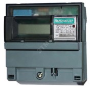 Счетчик электроэнергии Меркурий 201.4  однофазный однотарифный, 10(80), кл.точ. 1.0,  D, ЖКИ, имп. выход