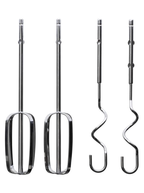 Миксер ручной «Зевс 1», 200 Вт, 5 скоростей, режим «Турбо», 2 комплекта насадок, белый, TDM