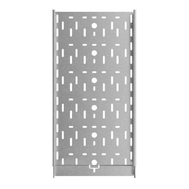 Лоток листовой перфорированный 300х50 L3000 сталь 0.7мм "БЫСТРЫЙ МОНТАЖ ПЛЮС" LPplus50-300-0.7-3000 оцинк. КМ PL0219