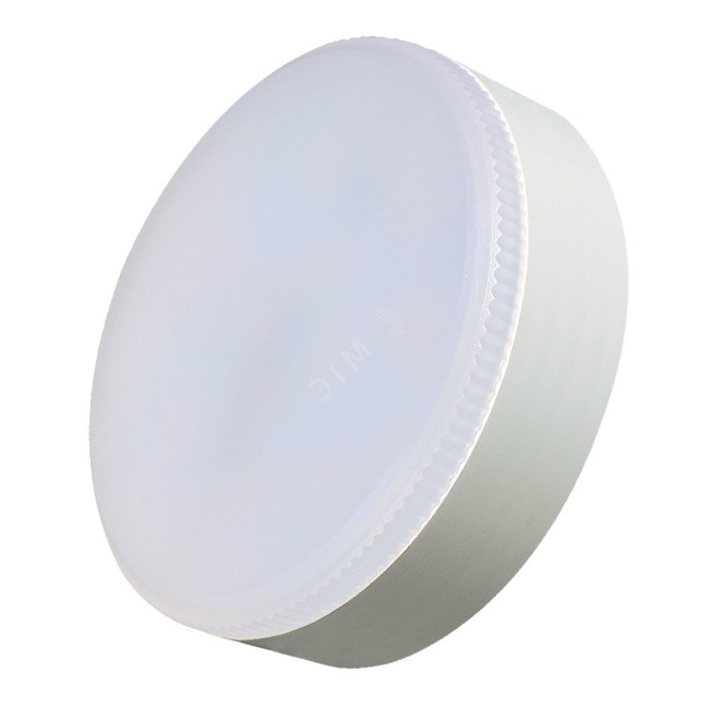 Лампа светодиодная LED 10Вт GX53 800Лм 230V/50Hz  теплый матовая
