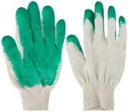 Перчатки вязаные с резиновой заливкой наладонника х/б 12470 Перчатки вязаные с резиновой заливкой наладонника х/б 12470