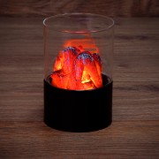 Декоративный светильник Лава Ø 10х16,5 см, батарейки 3хАА (не в комплекте) Декоративный светильник Лава Ø 10х16,5 см, батарейки 3хАА (не в комплекте)