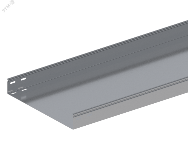 Лоток прямой замковый неперфорированный ЛМс-ПЗН 400х80-1.5ц УТ1.5 (L=2000 мм) Лоток прямой замковый неперфорированный ЛМс-ПЗН 400х80-1.5ц УТ1.5 (L=2000 мм)