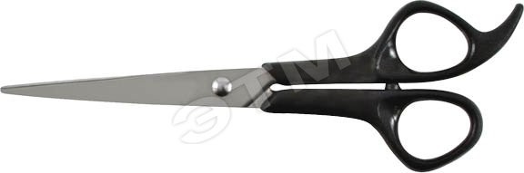 Ножницы бытовые нержавеющие, пластиковые ручки, толщина лезвия 1.5 мм, 160 мм