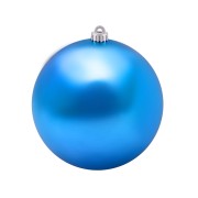 Елочная фигура Шар, 20 см, цвет синий глянцевый Елочная фигура Шар, 20 см, цвет синий глянцевый