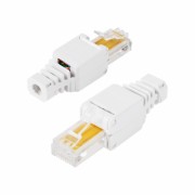 Разъем UTP RJ-45(8P8C), CAT 5e, самозажимной REXANT Разъем UTP RJ-45(8P8C), CAT 5e, самозажимной REXANT