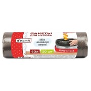 Мешки мусорные в рулоне ТМ Komfi 60 л 20шт Мешки мусорные в рулоне ТМ Komfi 60 л 20шт