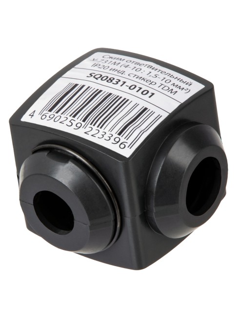 Сжим ответвительный У-731М (4-10 : 1,5-10 мм2) IP20 инд. стикер TDM