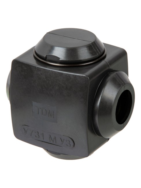 Сжим ответвительный У-731М (4-10 : 1,5-10 мм2) IP20 инд. стикер TDM