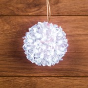 Шар светодиодный 220V, диаметр 12 см, 50 светодиодов, цвет белый Шар светодиодный 220V, диаметр 12 см, 50 светодиодов, цвет белый