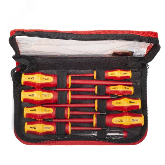 Набор диэлектрического отверток Профи НИО-09 Набор диэлектрического отверток Профи НИО-09