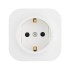 Розетка 1-м ОП Quteo 16А IP20 2P+E с заземл. без защ. шторок бел. IEK 782211 Розетка 1-м ОП Quteo 16А IP20 2P+E с заземл. без защ. шторок бел. IEK 782211