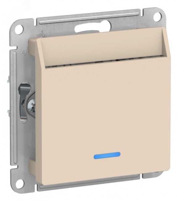Выключатель карточный, мех, БЕЖЕВЫЙ Выключатель карточный, мех, БЕЖЕВЫЙ