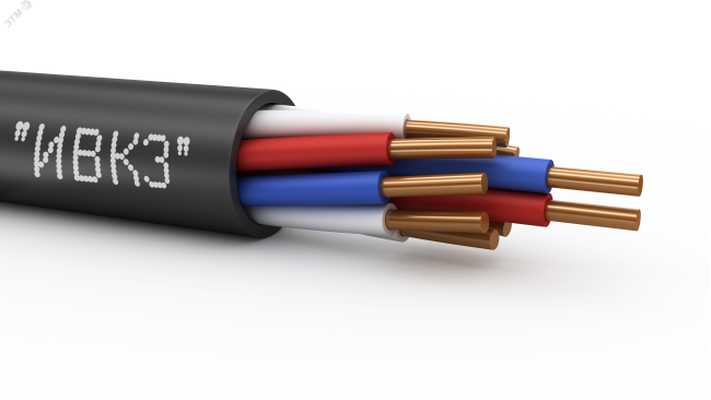 Кабель контрольный КВВГнг(А)-LS 10х0.75 ТРТС