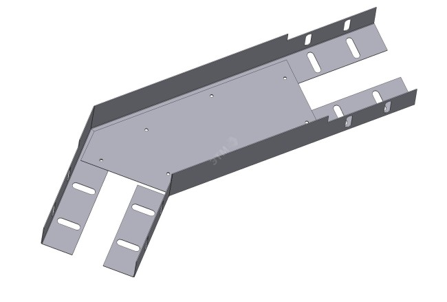 Лоток угловой ЛМс-135Г 50х50-1,2ц УТ1,5