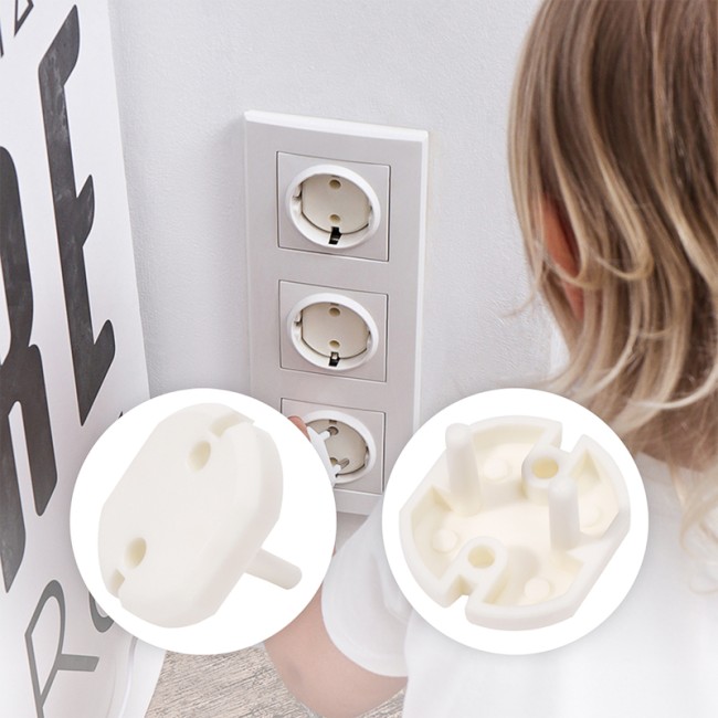 Заглушки для розеток, 3,7х3,3х2,5 см, PP (6 шт/уп) HALSA Заглушки для розеток, 3,7х3,3х2,5 см, PP (6 шт/уп) HALSA