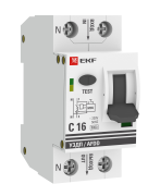 Устройство защиты от дугового пробоя 1P+N 20А (C) 6 кА УЗДП EKF PROxima