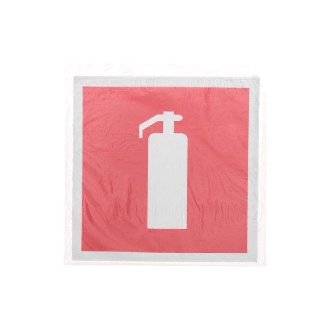 Наклейка знак пожарной безопасности "Огнетушитель"100*100 мм Rexant