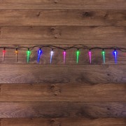 Гирлянда светодиодная Палочки с пузырьками 20 палочек, цвет: мультиколор, 2 метра Гирлянда светодиодная Палочки с пузырьками 20 палочек, цвет: мультиколор, 2 метра