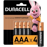 Элемент питания Duracell LR03-4BL BASIC CN AAA мизинчик блистер 4 штуки Элемент питания Duracell LR03-4BL BASIC CN AAA мизинчик блистер 4 штуки