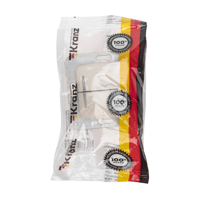 DEA Выключатель 2кл (инд) с/у 10А мех. Беж KRANZ DEA Выключатель 2кл (инд) с/у 10А мех. Беж KRANZ