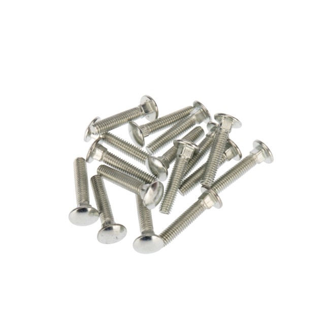 Болт мебельный KRANZ DIN 603, 6х30, короб (100 шт./уп.)